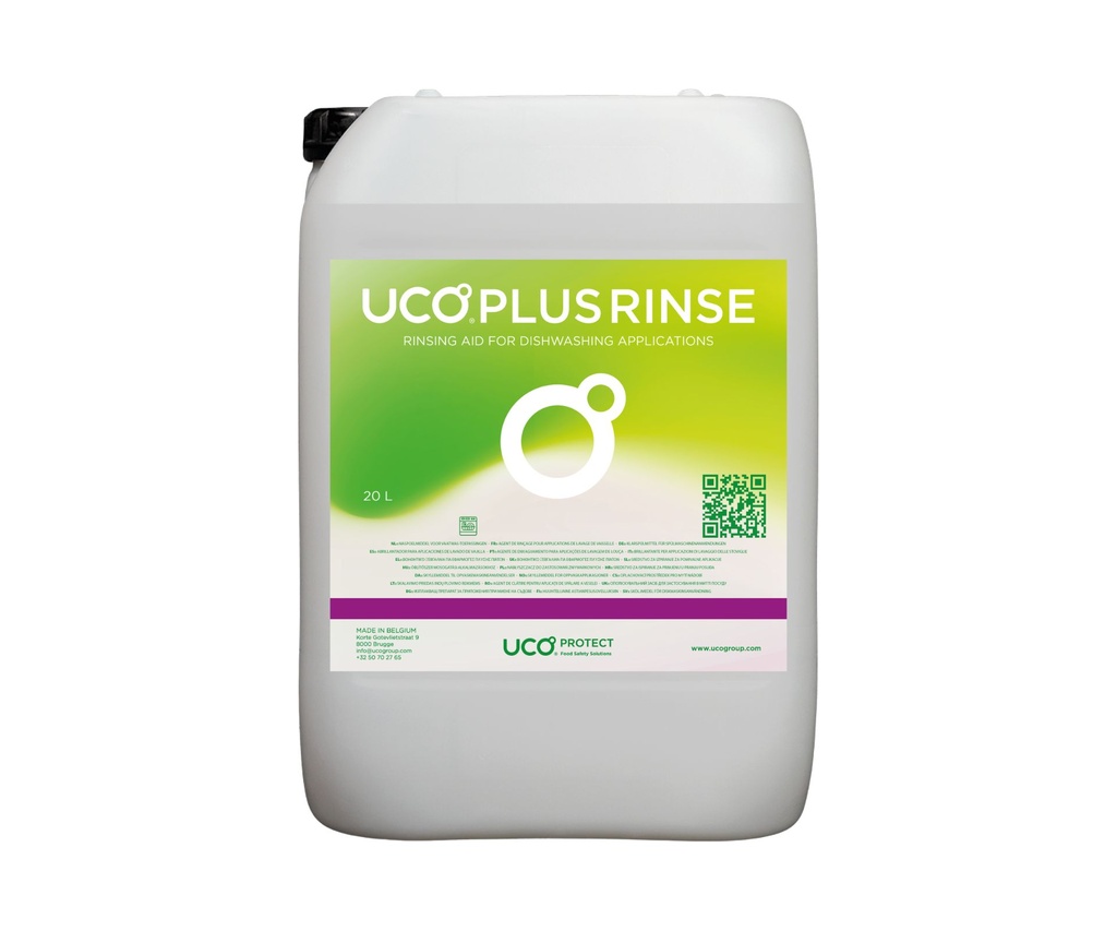 UCO®PLUS RINSE | spoelglansmiddel