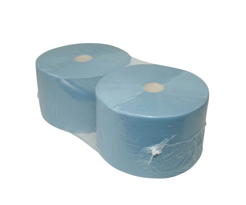 Pak poetsrol blauw 3L
