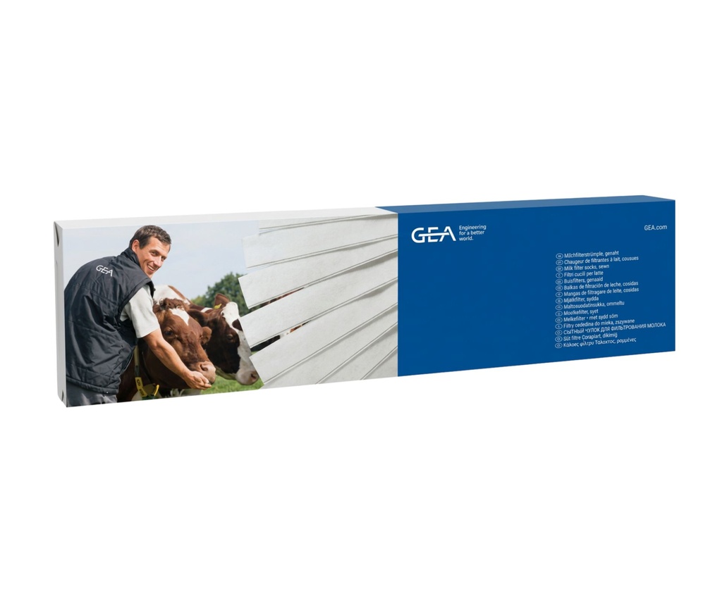 FILTRES TUBULAIRES GEA WESTFALIA 80G/M² 200PC