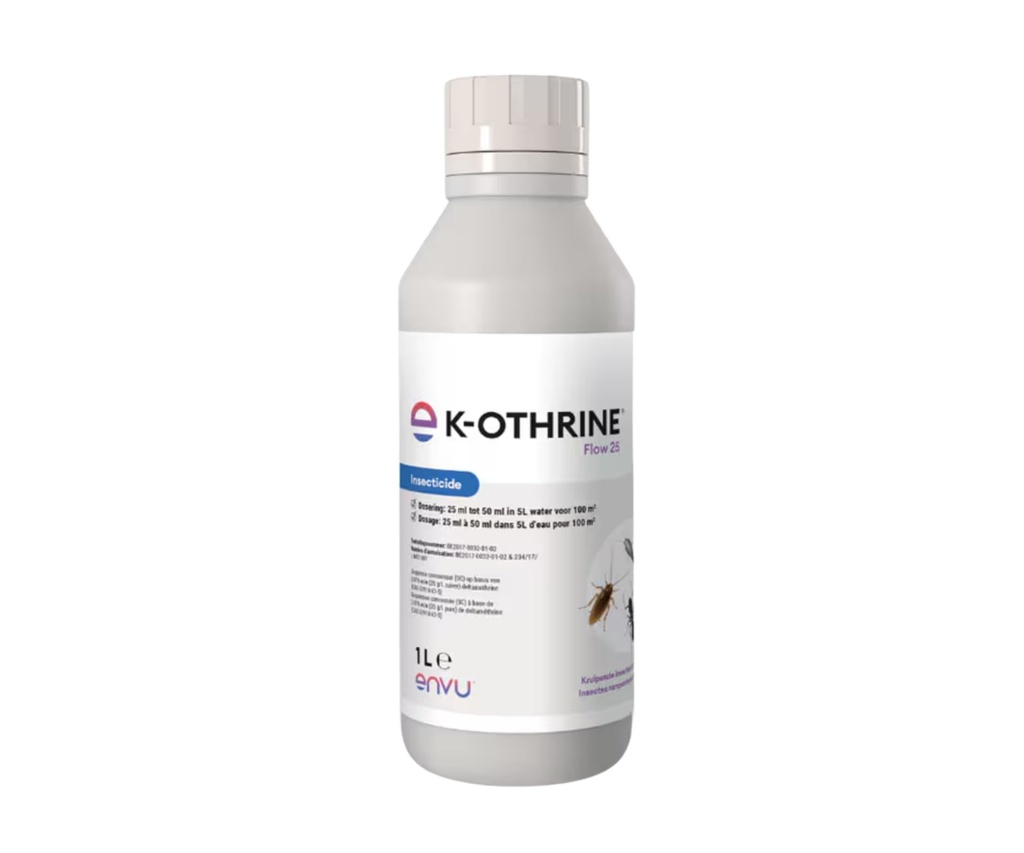 K-OTHRINE FLOW 1L | contre insectes rampants et mouches au repos