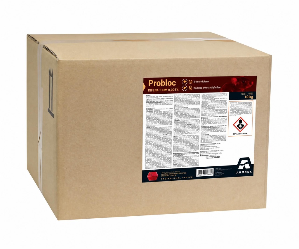 PROBLOC AVEC CROCHET 10KG | 100 x 100 gr hydrofuge à la paraffine, céréales et farine