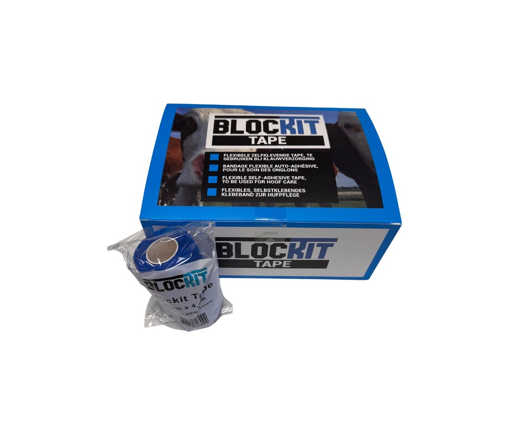 BLOCKIT KLAUWTAPE BLAUW DOOS