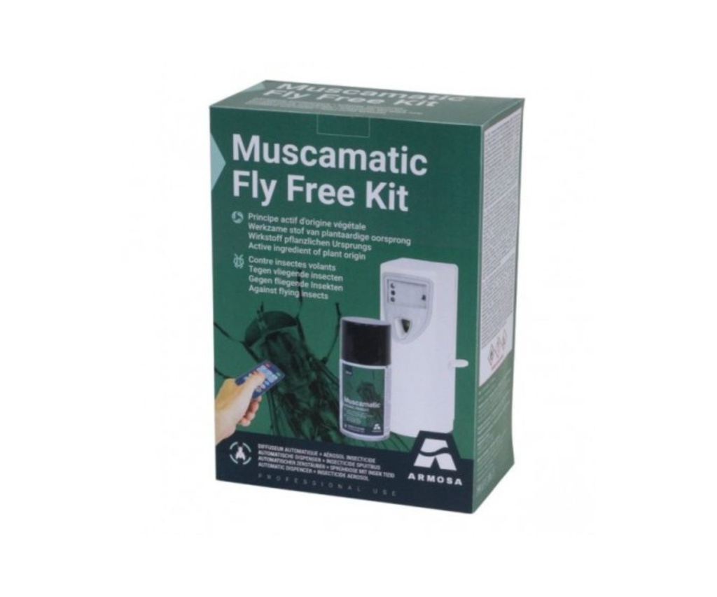 FLY FREE KIT (VERNEVELAAR + 1 MUSCAMATIC 250ML)
