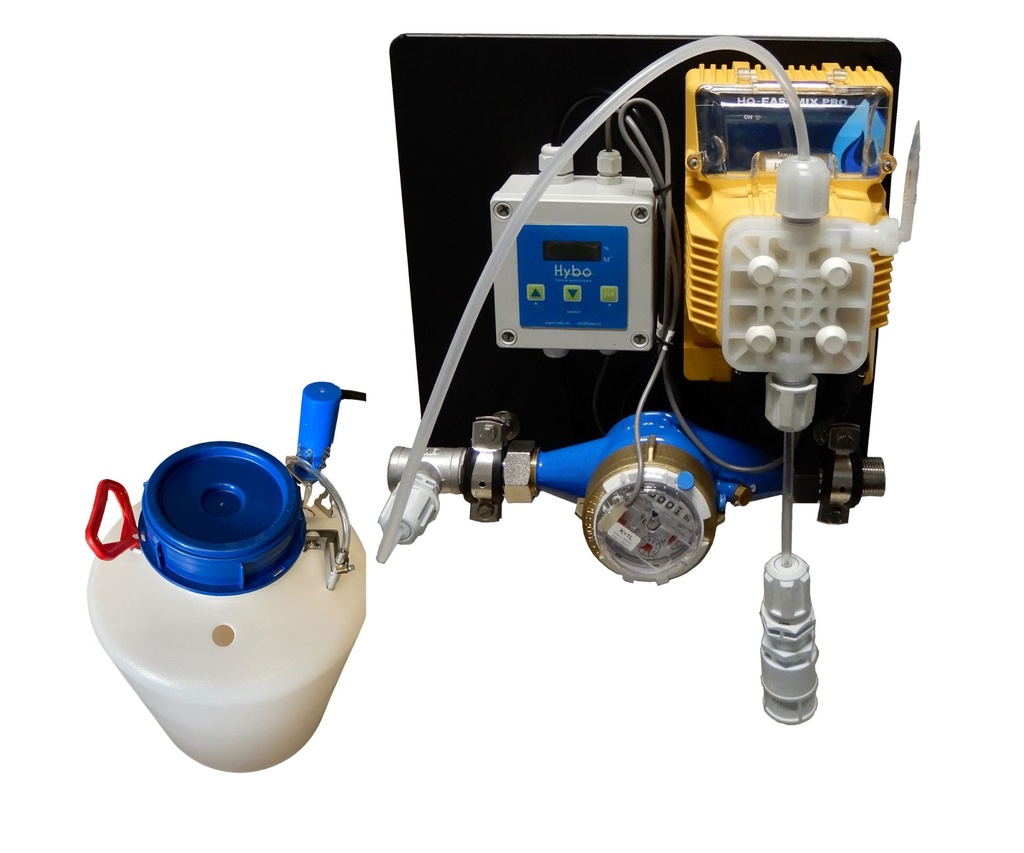 Elektronische doseerpomp voor MEDICATIE met mixer en tank