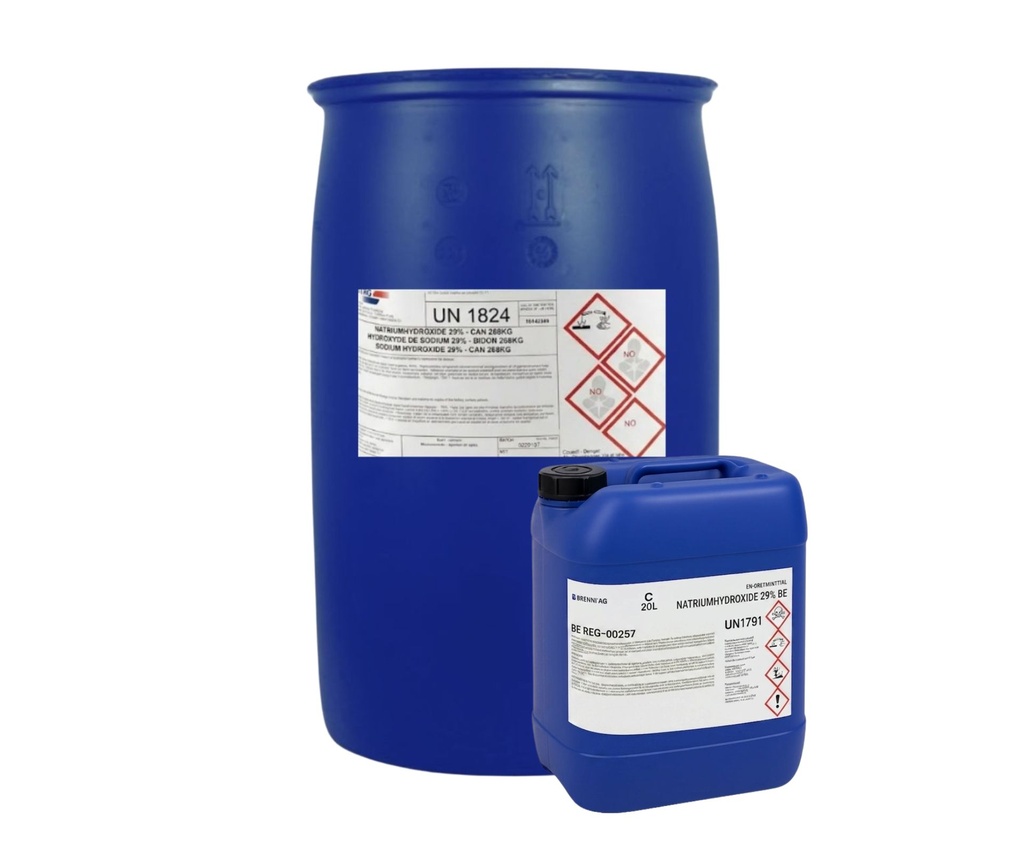 NATRIUMHYDROXIDE 29% RE ISCC+ | vloeibaar loog