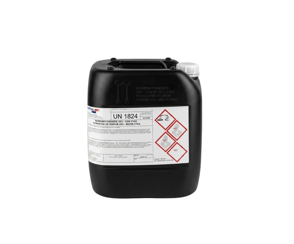 NATRIUMHYDROXIDE 29% RE ISCC+