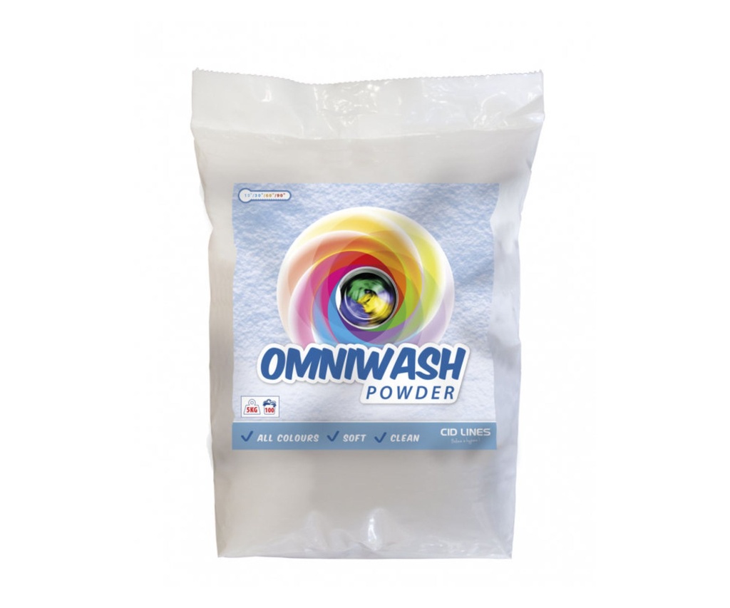OMNIWASH 20KG POWDER plastic zak