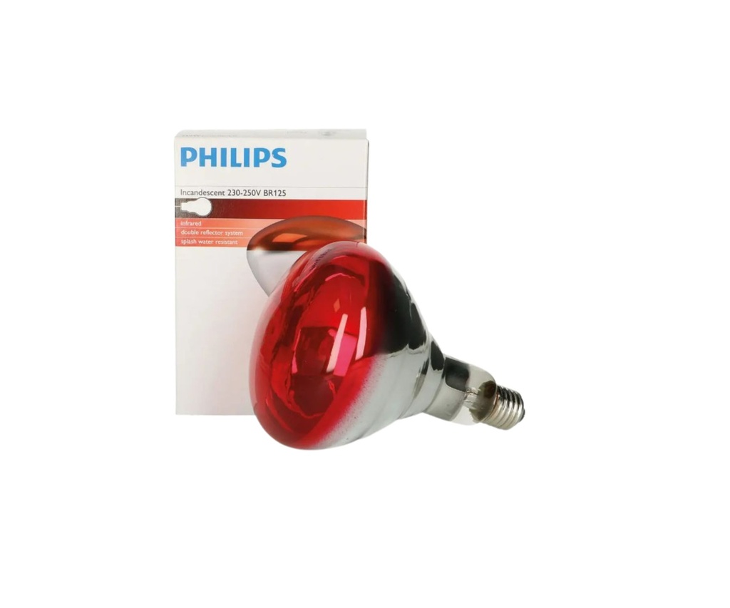 PHILIPS GLOEILAMP ROOD 150 W
