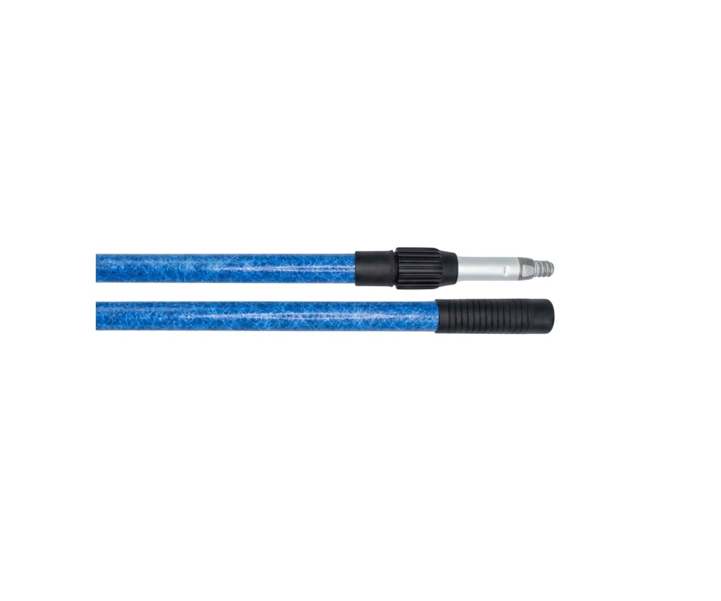 MANCHE TÉLESCOPIQUE 2 X 1,5M PRO BLEU