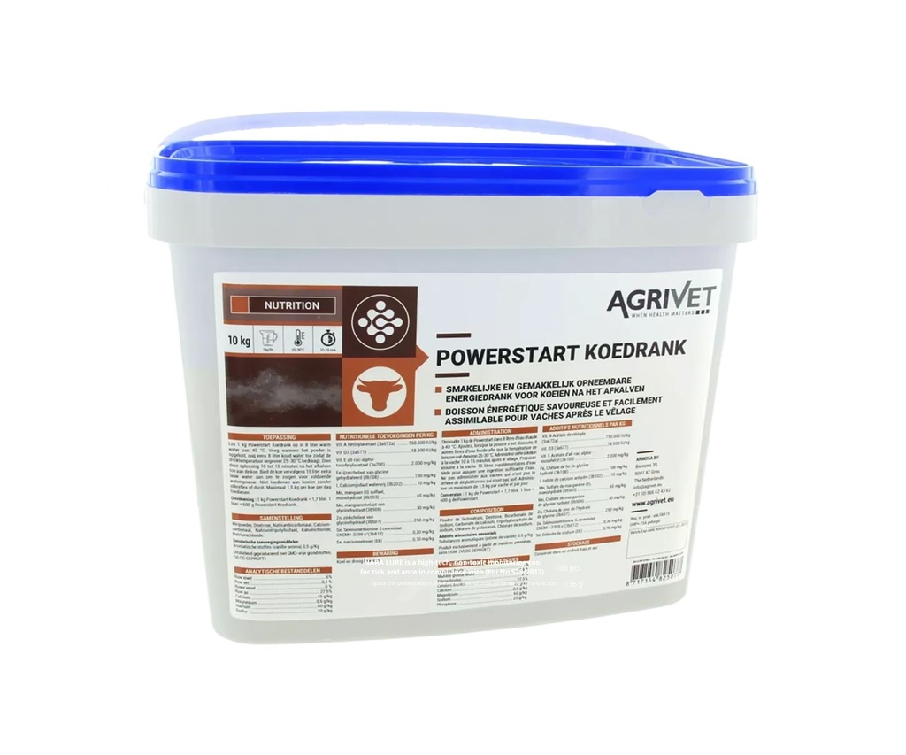 POWERSTART KOEDRANK 10KG